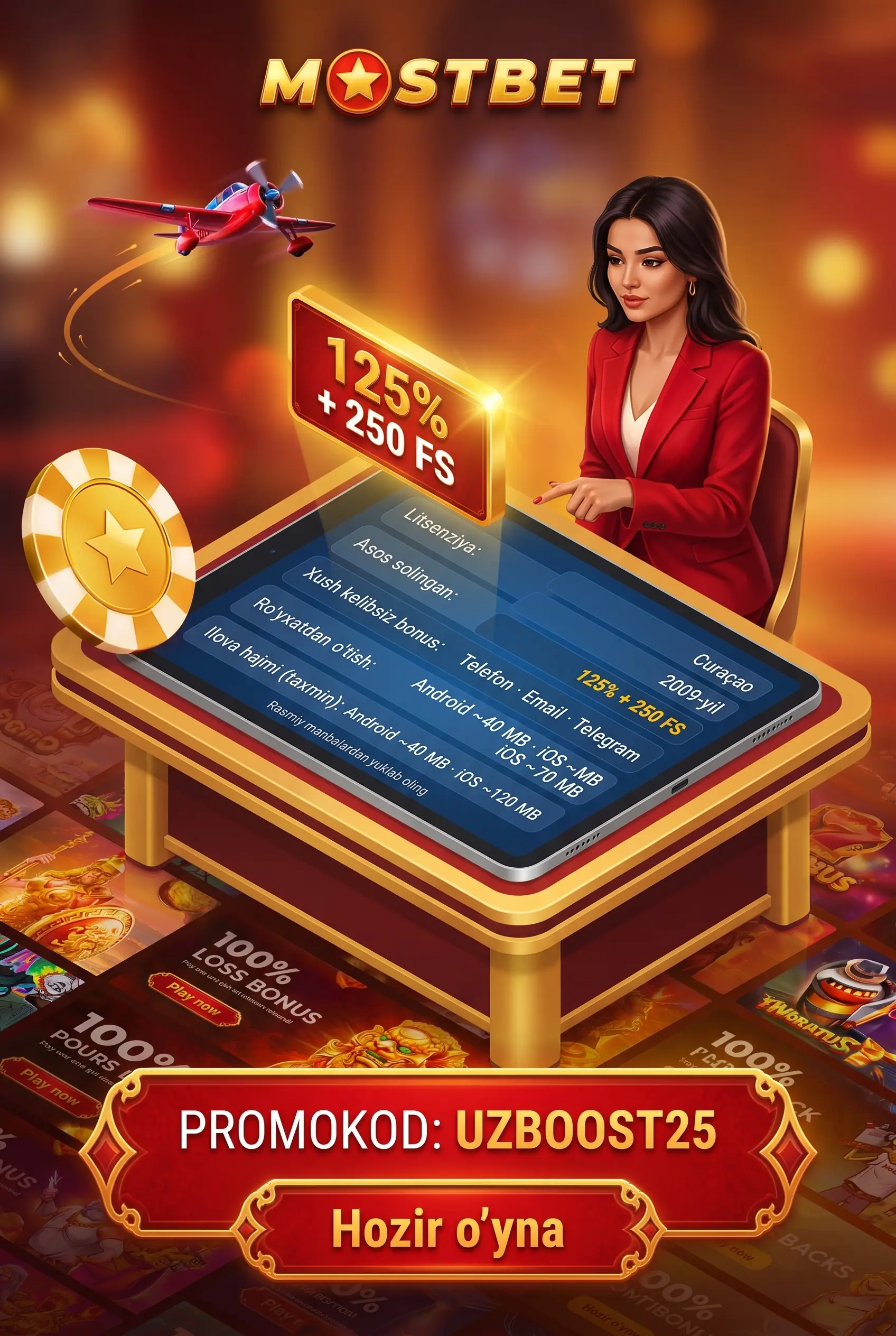 Mostbet UZ platformasi haqida asosiy ma'lumotlar
