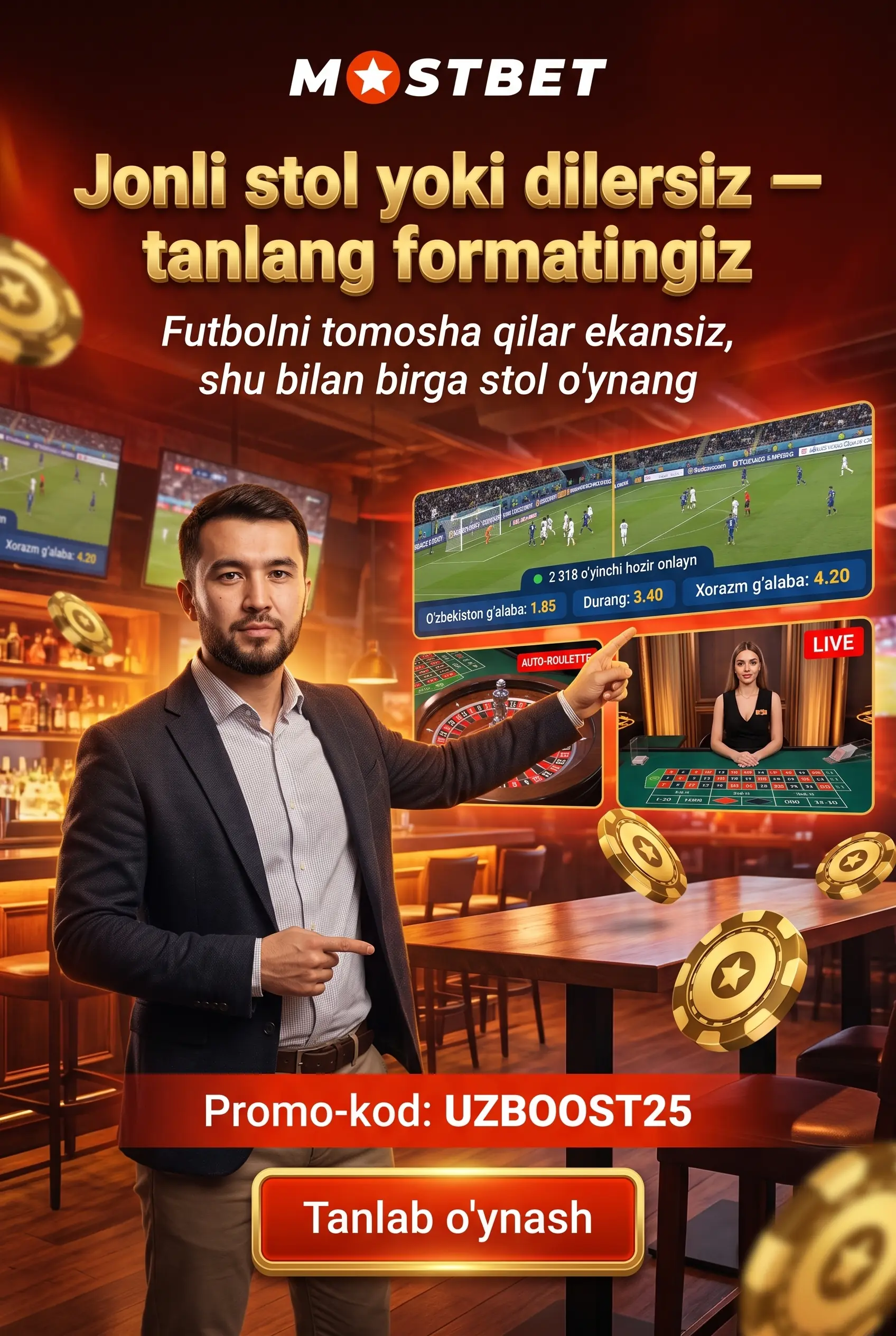 Slot o'yinlariga o'tish