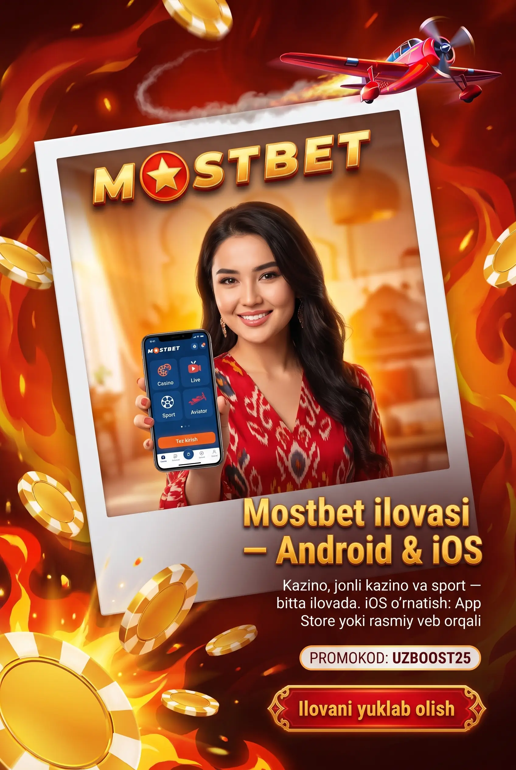 Mostbet mobil ilovasi