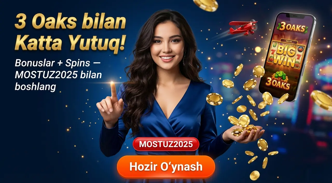 3 Oaks slot O'zbekiston