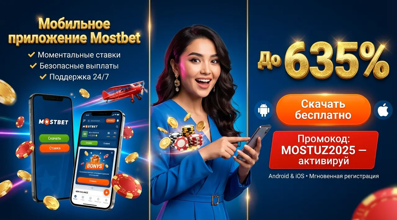 Mostbet приложение — скачать на Android и iOS